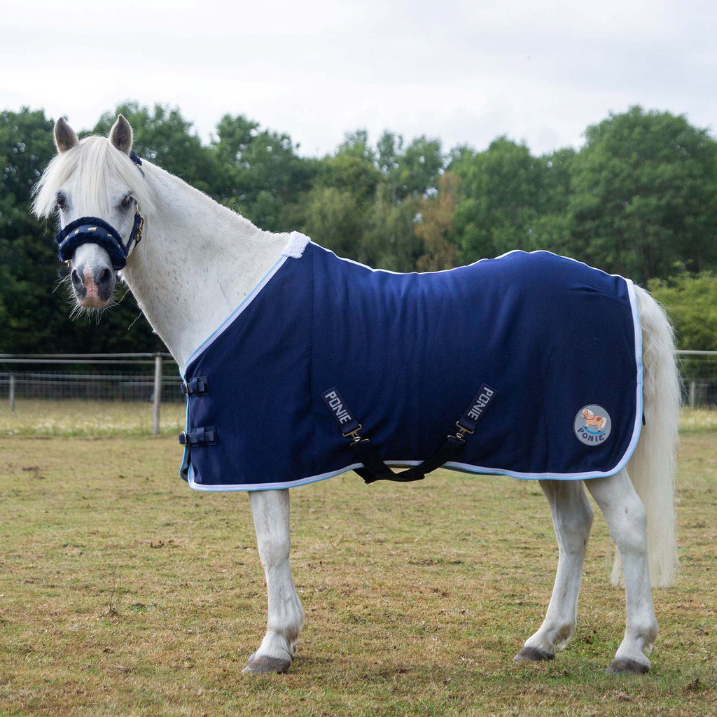 New Ponie Jersey Cooler Rug Navy