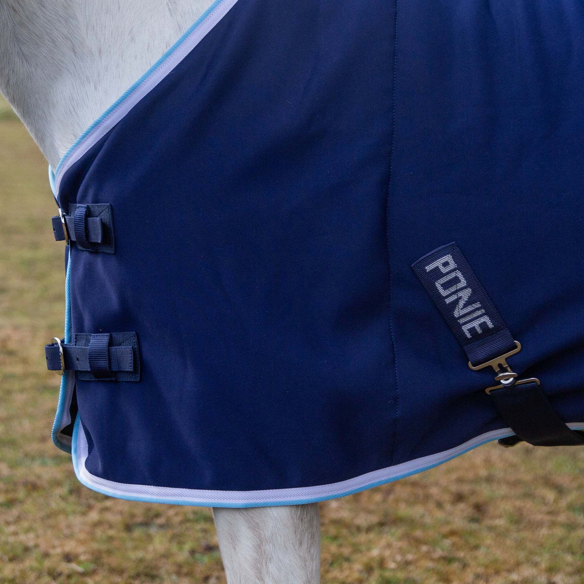 New Ponie Jersey Cooler Rug Navy