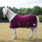 New Ponie Jersey Cooler Rug Burgundy