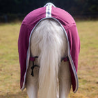 New Ponie Jersey Cooler Rug Burgundy