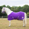 🩷 New Gallop Ponie 'Tiddlywinks' Bundle Standard - Purple Jersey cooler with free matching headcollar and lead rope 🩷