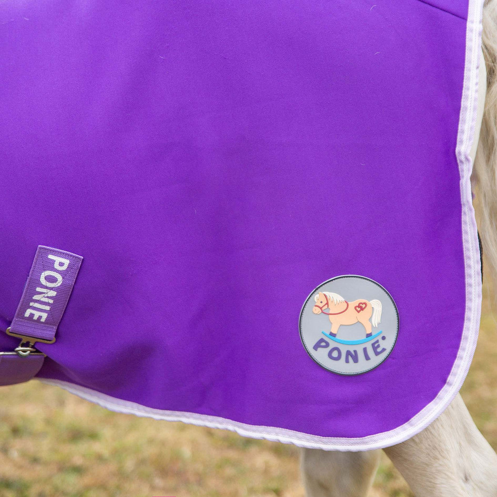 🩷 New Gallop Ponie 'Tiddlywinks' Bundle Standard - Purple Jersey cooler with free matching headcollar and lead rope 🩷