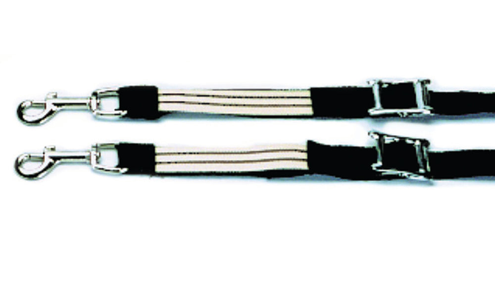 Rhinegold Nylon Webbing Elastic Side Reins