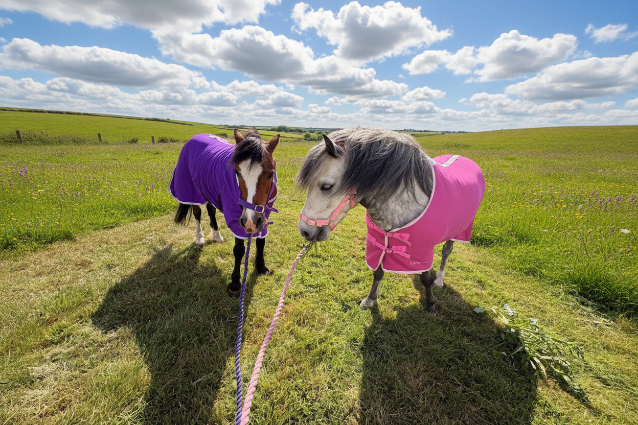 New Ponie Jersey Cooler Rug Purple