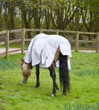 Rhinegold Mombasa Showerproof Topline Fly Rug With Detachable Neck Cover