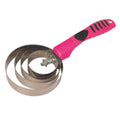 ProGroom Vivid Spring Curry Comb - bright Pink by Hy Equestrian