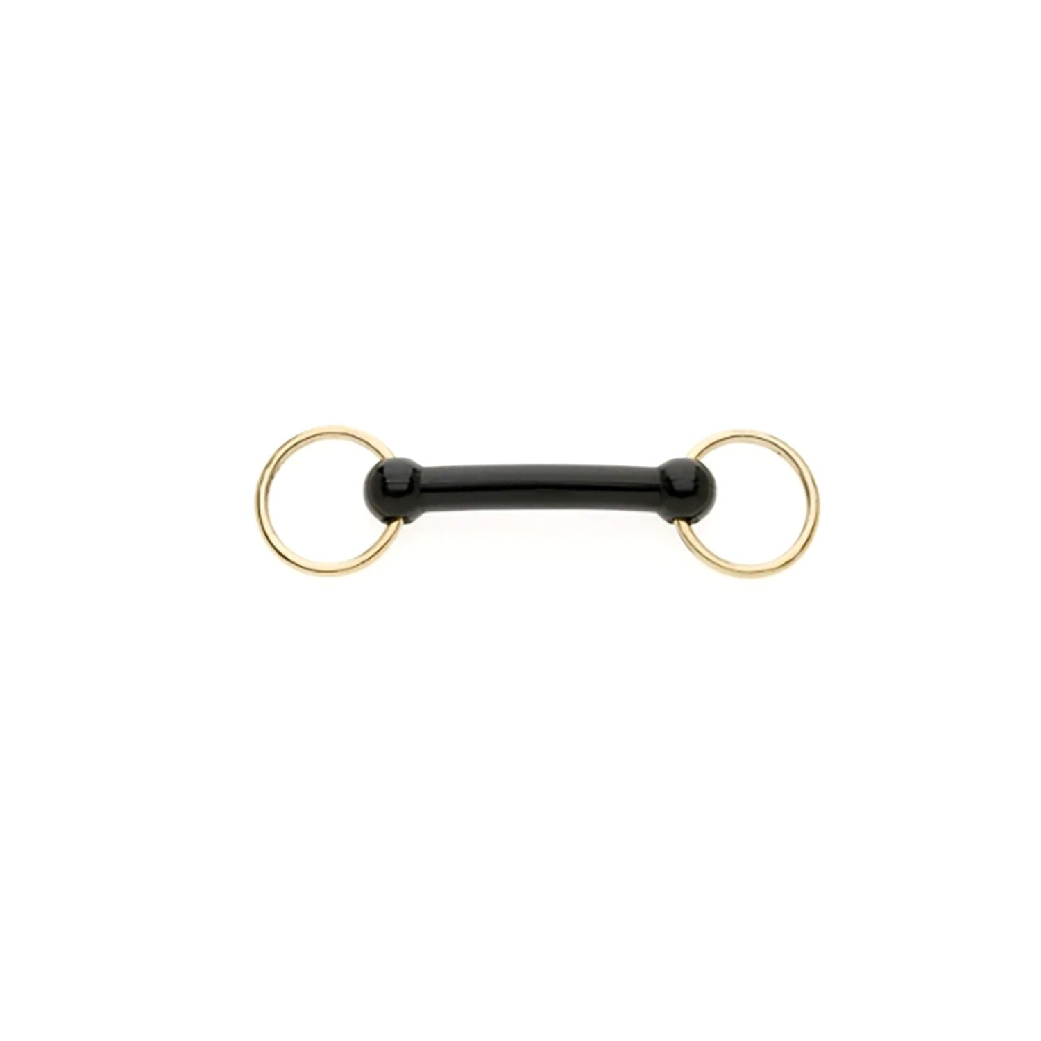 Lorina Bradoon Nylon Mullen Mouth with Brass Rings