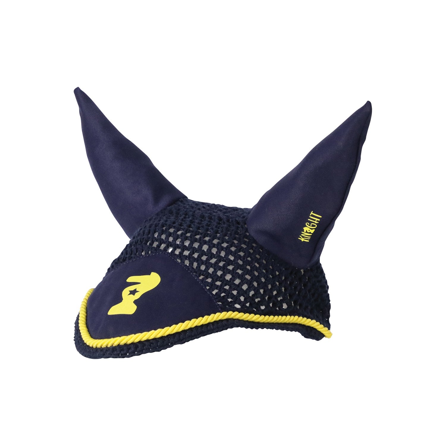 Lancelot Fly Veil by Little Knight Navy/Yellow