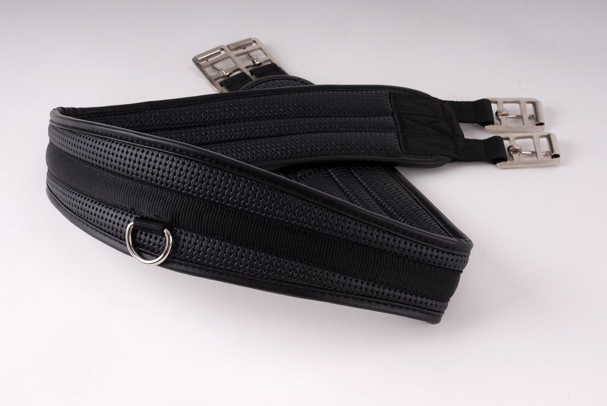 Rhinegold Synthetic Comfort Girth - Black