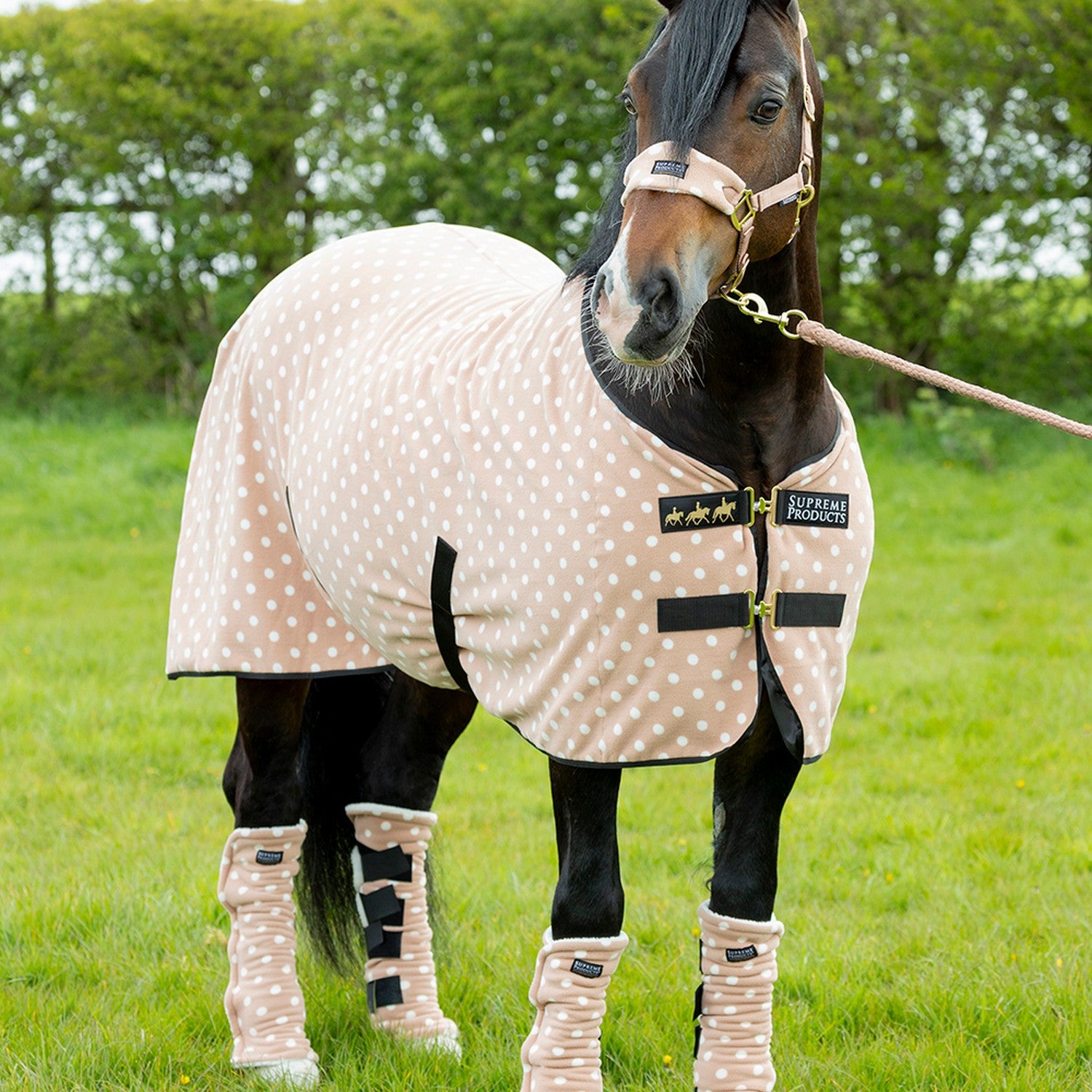 Supreme Products - Dotty fleece boots