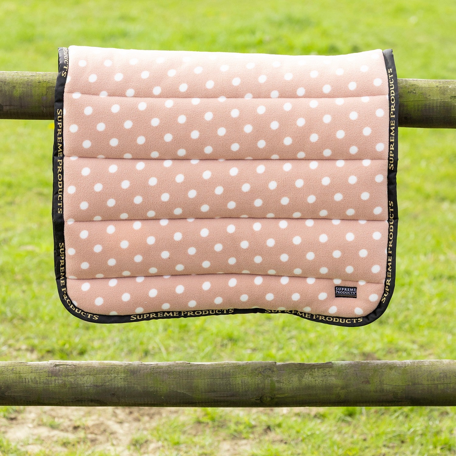 Supreme Products Dotty Fleece Saddle Pads