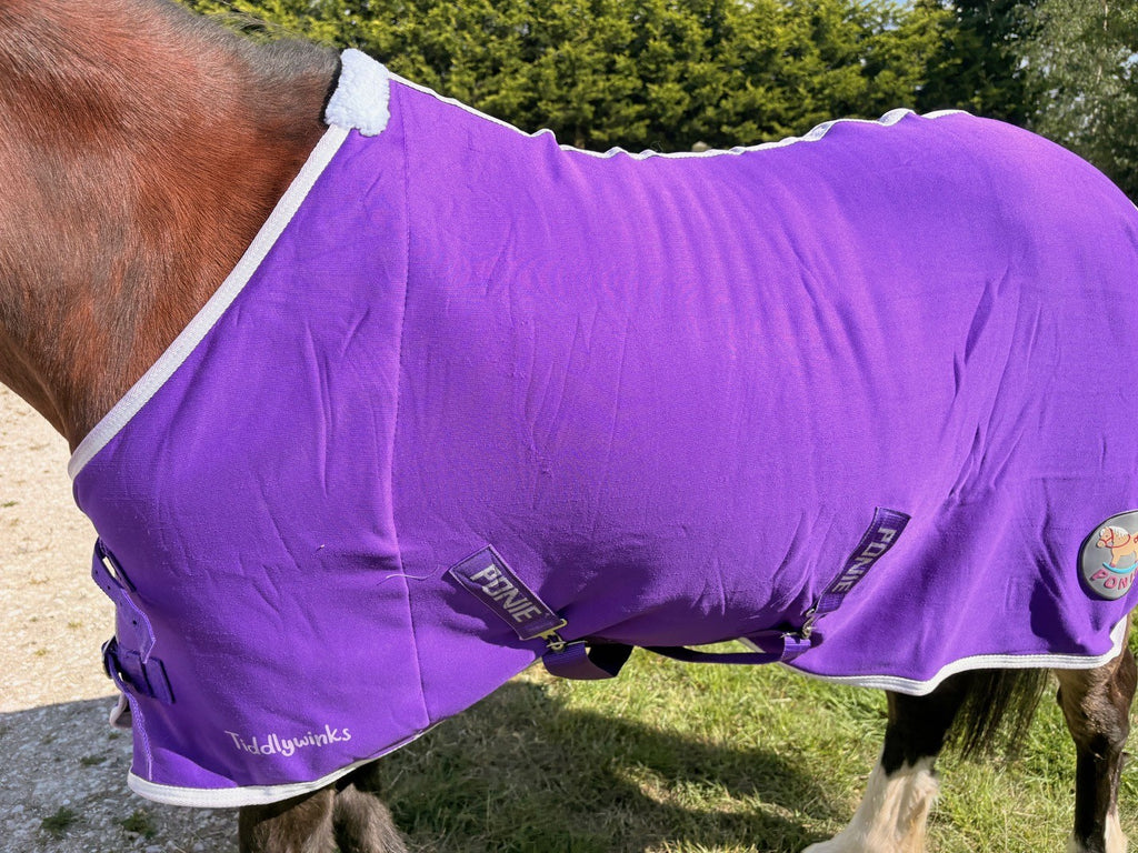 New Ponie Jersey Cooler Rug Purple